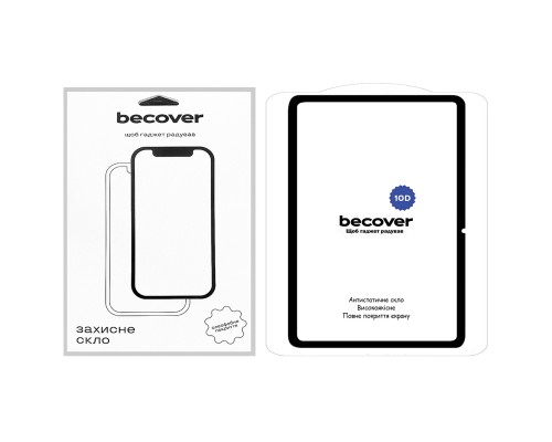 Скло захисне BeCover 10D Lenovo Tab Plus 11.5