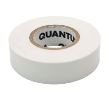 Ізоляційна стрічка Quantum white shinny 18мм/20м (QM-EIT130WS-18/20)