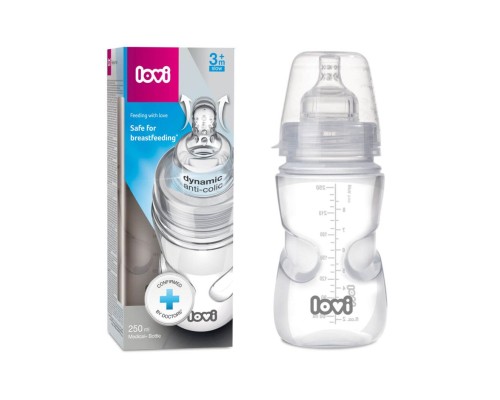 Пляшечка для годування Lovi PP (super vent) 250 мл (21/562)