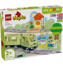 Конструктор LEGO DUPLO Town Інтерактивний пригодницький потяг (10427)