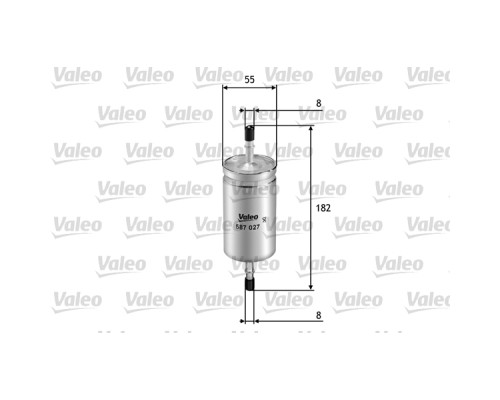 Фільтр паливний Valeo 587027