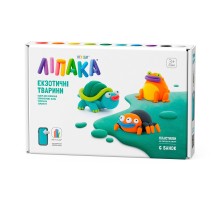 Набір для творчості Lipaka пластилину, Тарантул, Черепаха, Помаранчева жаба (60050-UA01)