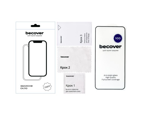 Скло захисне BeCover Honor X8a 10D Black (713163)
