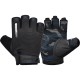 Рукавички для фітнесу RDX T2 Half Blue Plus L (WGA-T2HU-L+)