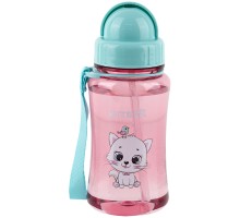 Поїльник-непроливайка Kite Kitty, 350 мл, рожева (K25-399-2)