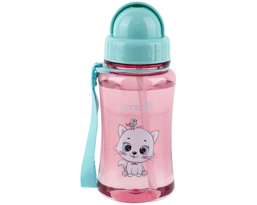 Поїльник-непроливайка Kite Kitty, 350 мл, рожева (K25-399-2)