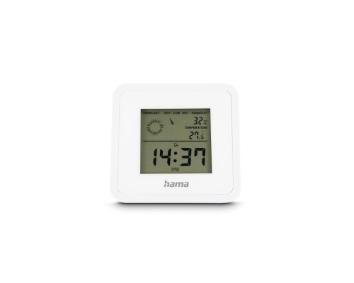 Термо-гігрометр Hama Borneo White (00185891)