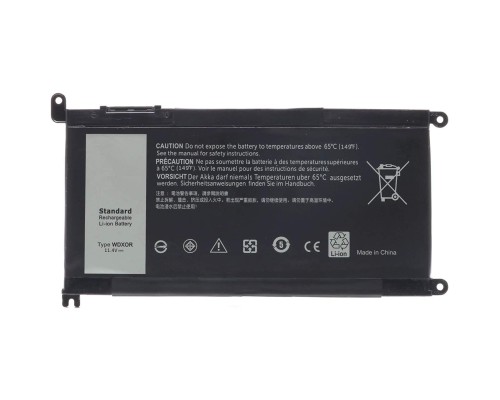 Акумулятор до ноутбука Dell Inspiron 15-5568 WDX0R, 41Wh (3700mAh), 3cell, 11.4V, Li-ion AlSoft (A71072)