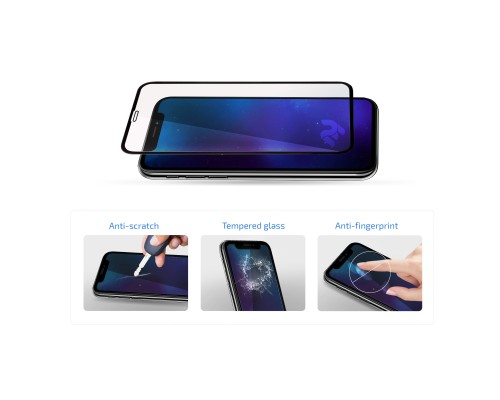 Скло захисне 2E TECNO Spark 10 (KI5q) 2.5D FCFG black (2E-TC-SP10-SMFCFG-BB)