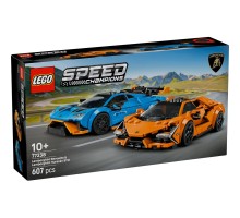 Конструктор LEGO Speed Champions Lamborghini Revuelto та Huracan STO (77238)