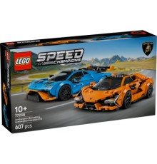 Конструктор LEGO Speed Champions Lamborghini Revuelto та Huracan STO (77238)