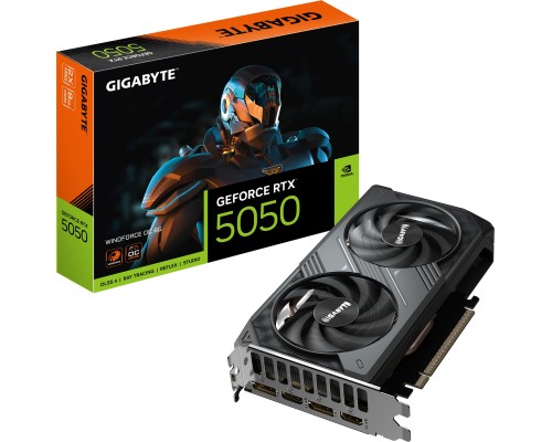 Відеокарта GIGABYTE GeForce RTX5050 8Gb WINDFORCE OC (GV-N5050WF2OC-8GD)