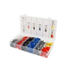 Затиск для клем Voltronic HCS8 6-4A, red + набір кабельних наконечників (HCS8 6-4A+VE1200)