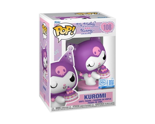Фігурка Funko Pop серії Sanrio: Куромі з тортиком (87169)