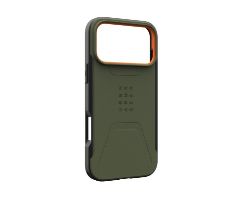 Чохол до мобільного телефона UAG iPhone 17 Pro Max Civilian MagSafe Olive/Orange (114546117297)