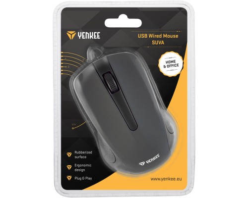 Мишка YENKEE YMS 1015BK USB Black (45010820)