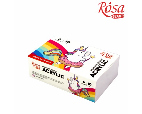 Акрилові фарби Rosa START Unicorn 6 x10 мл (4823098531029)