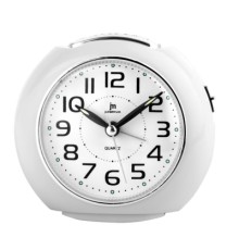 Настільний годинник Lowell будильник, білий (JA7106B)