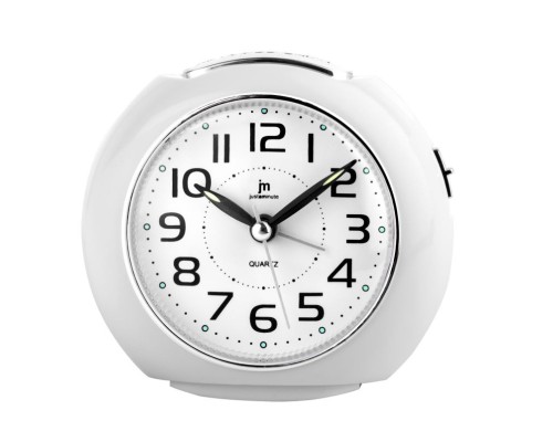 Настільний годинник Lowell будильник, білий (JA7106B)