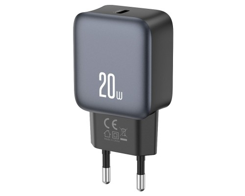 Зарядний пристрій XO USB-C PD20W black (L153_Black)