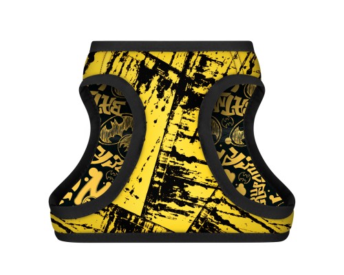 Шлея для собак WAUDOG Clothes м'яка з QR адресником 