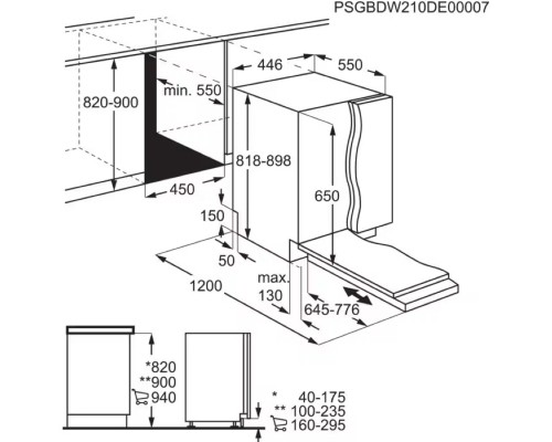 Посудомийна машина Electrolux EEA23200L
