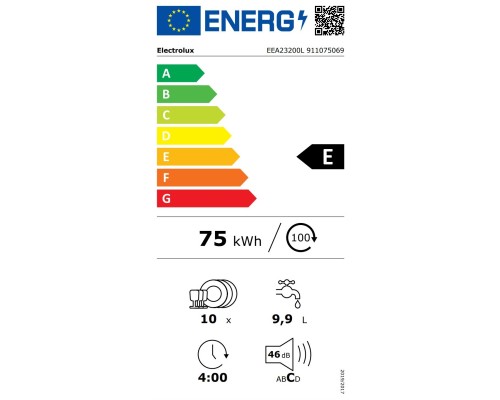 Посудомийна машина Electrolux EEA23200L