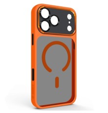 Чохол до мобільного телефона Armorstandart Unit-C MagCase SE Apple iPhone 17 Pro Max Orange Black (ARM86321)