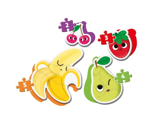 Пазл Clementoni 4 в 1 Fruits, серія My First Puzzles (20815)