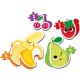 Пазл Clementoni 4 в 1 Fruits, серія My First Puzzles (20815)