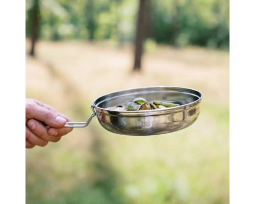 Набір туристичного посуду Tribe Single Set сталевий (T-FG-0009-metal)