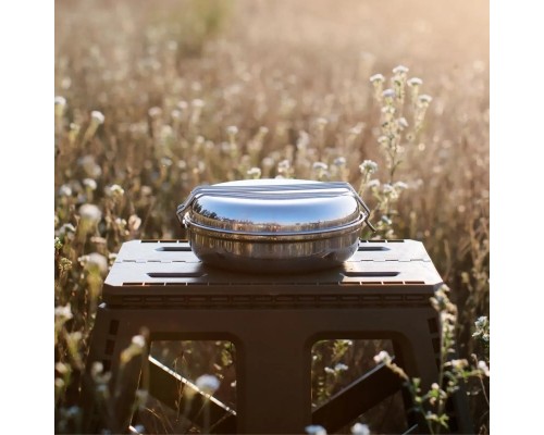 Набір туристичного посуду Tribe Single Set сталевий (T-FG-0009-metal)