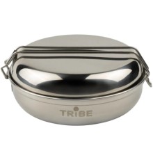 Набір туристичного посуду Tribe Single Set сталевий (T-FG-0009-metal)
