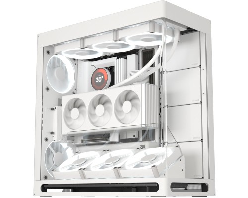 Корпус HAVN HS 420 VGPU Edition White (HVN-CA-HS420-07)