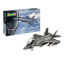 Збірна модель Revell Літак Lockheed Martin F-35A Lightning II, рівень 4, 1:72 (RVL-03799)