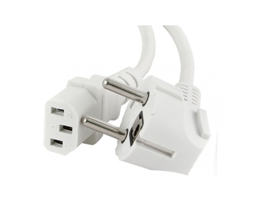 Кабель живлення C13 1.8m white Cablexpert (PC-186W-VDE) Кабель живлення C13 1.8m white Cablexpert (PC-186W-VDE)