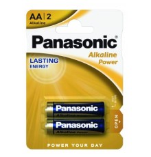 Батарейка Panasonic LR06 Alkaline Power * 2 (LR6REB/2BP)