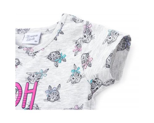 Плаття дитяче Breeze з кроликами (7678-110G-gray)