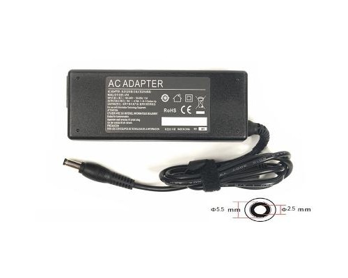 Блок живлення до ноутбуку PowerPlant HP 220V, 19V 90W 4.74A (5.5*2.5) (HP90F5525)