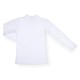 Кофта дитяча Matilda зі стійкою і мереживом на поличці (8658-164-white)