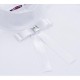 Кофта дитяча Matilda зі стійкою і мереживом на поличці (8658-164-white)