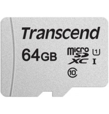 Карта пам'яті Transcend 64GB microSDXC class 10 UHS-I U1 (TS64GUSD300S)