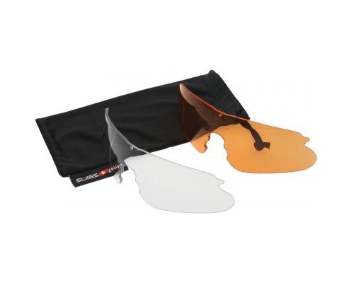 Тактичні окуляри Swiss Eye Raptor баллист., 3 комплекта сменных линз. зеленый (10163)