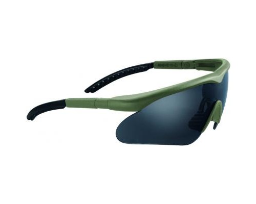 Тактичні окуляри Swiss Eye Raptor баллист., 3 комплекта сменных линз. зеленый (10163)