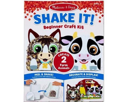 Набір для творчості Melissa&Doug Конфетті для виробів Друзі ферми (MD30183)