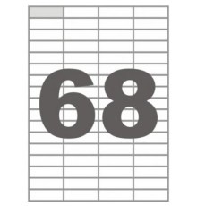 Етикетка самоклеюча Tama 48,5х16,9 (68 на листі) с/кл (100листів) (17798)