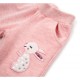 Набір дитячого одягу Breeze з зайчиками (13649-80G-peach)