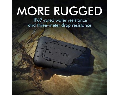 Накопичувач SSD USB Type-C 2TB Rugged Pro LaCie (STHZ2000800)