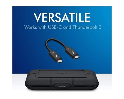 Накопичувач SSD USB Type-C 2TB Rugged Pro LaCie (STHZ2000800)