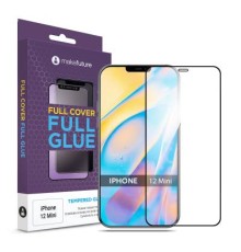 Скло захисне MakeFuture Apple iPhone 12 mini Full Cover Full Glue (MGF-AI12M)